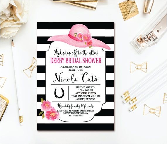Big Hat Bridal Shower Invitations 39 Best Images About Bridal Shower Invitations On Pinterest