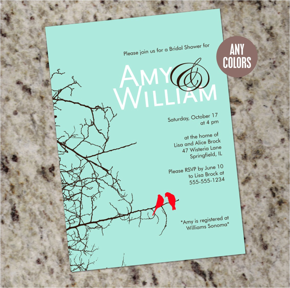 Bird Bridal Shower Invitations Bird themed Bridal Shower Invitations Birds On Branch Bird Bridal Shower Invitations Bird themed Bridal Shower Invitations Birds On Branch