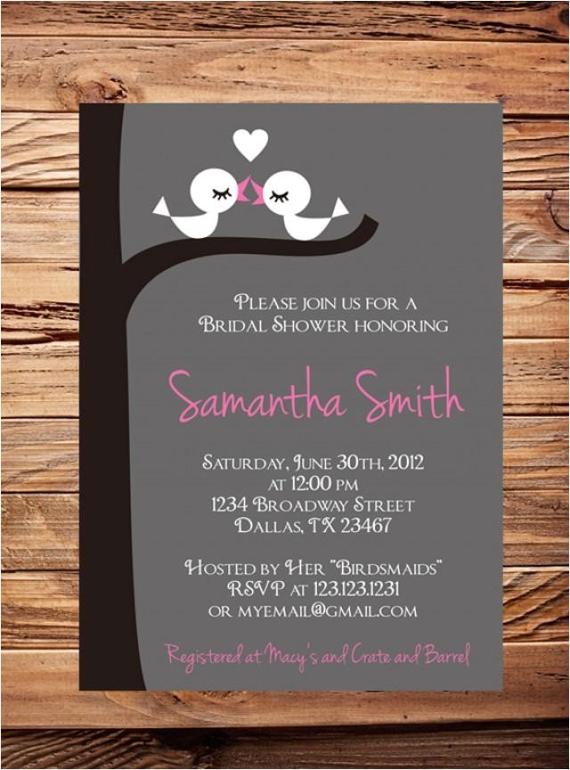 Bird Bridal Shower Invitations Bridal Shower Invitation Love Birds Bridal Wedding Bird Bridal Shower Invitations Bridal Shower Invitation Love Birds Bridal Wedding