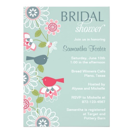 Bird Bridal Shower Invitations Floral Love Bird Bridal Shower Invitation Bird Bridal Shower Invitations Floral Love Bird Bridal Shower Invitation
