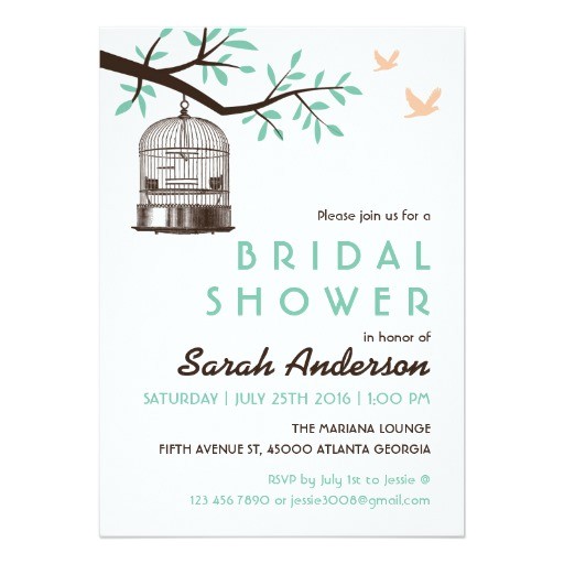 Bird Bridal Shower Invitations White Bird Cage Rustic Bridal Shower Invitation Bird Bridal Shower Invitations White Bird Cage Rustic Bridal Shower Invitation