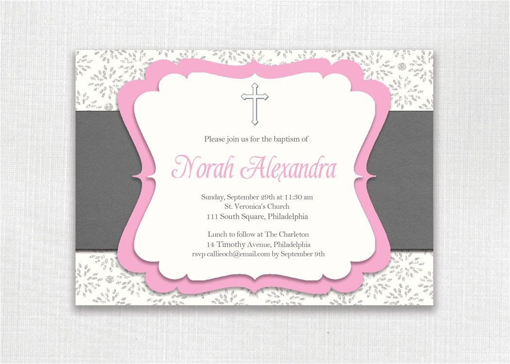 Birthday and Baptismal Invitation Wordings Birthday Invitations 1st Birthday Baptism Invitations