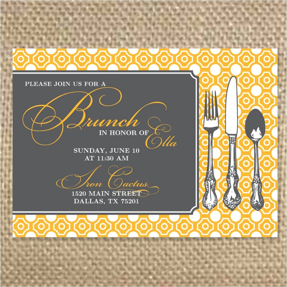 Birthday Brunch Invitations Birthday Brunch Invitation Wording