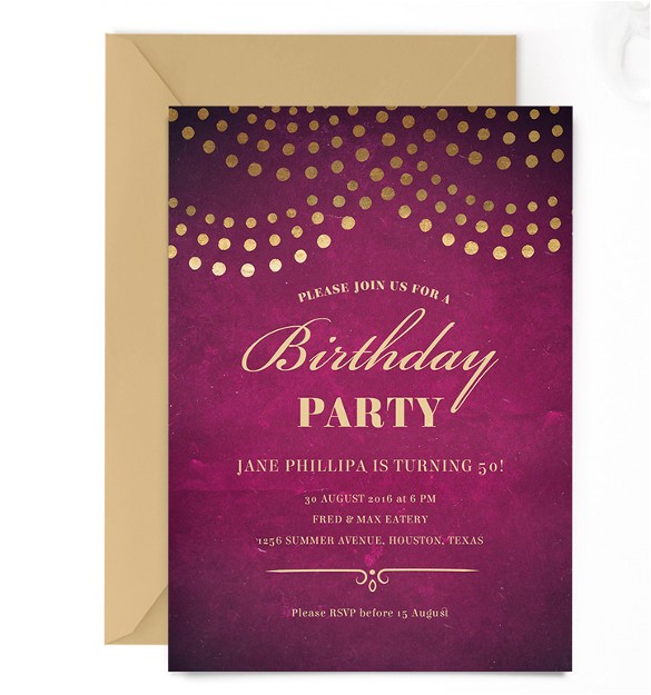 Birthday Celebration Invite Email Birthday Invitation Email Template 27 Free Psd Eps