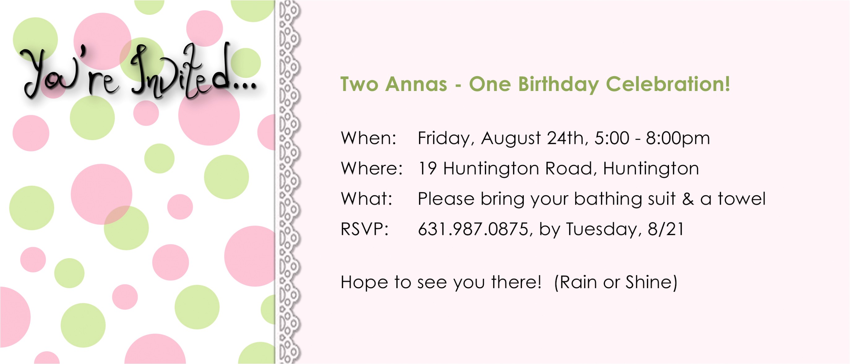 Birthday Celebration Invite Email Birthday Sample Invitation Email for Lunch Party Image