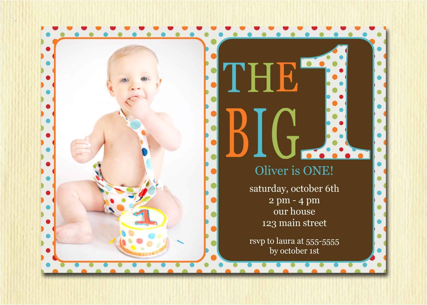 Birthday Invitation Cards for 1 Year Old Free Birthday Invitation Cards for 1 Year Old Best Party Ideas