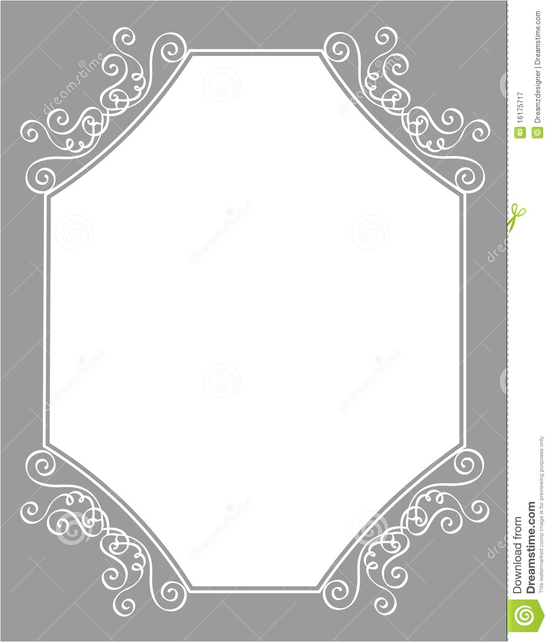 Birthday Invitation Frames Free Download Invitation Border Frame Stock Vector Image Of Booking