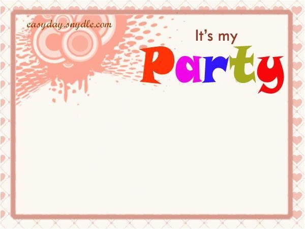 Birthday Invitation Sms for My Daughter Birthday Invitation Wording Easyday