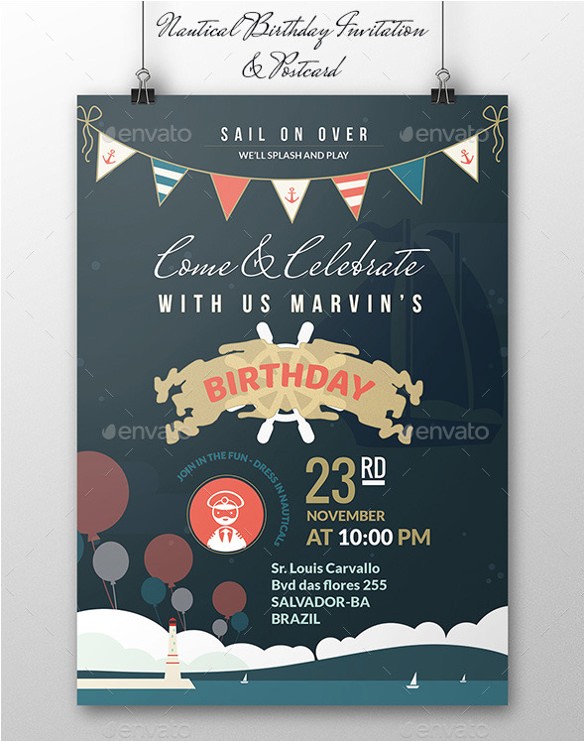 Birthday Invitation Templates Free Download 22 Birthday Invitation Templates – Free Sample Example