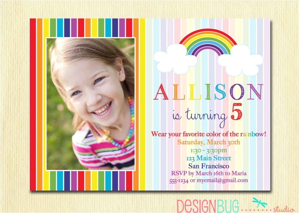 Birthday Invitation Wording for 7 Year Old Boy 5 Years Old Birthday Invitations Wording