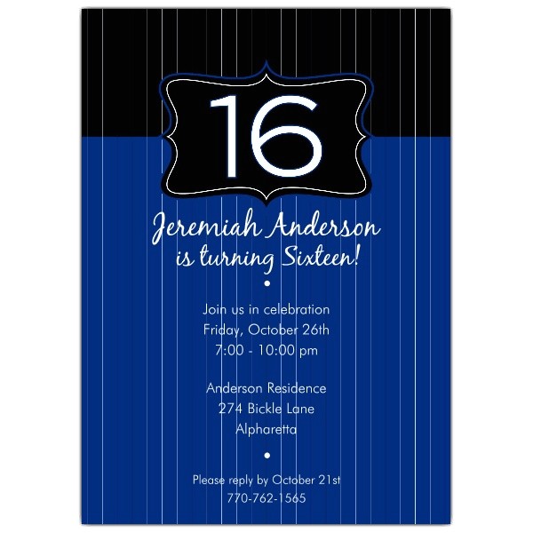 Birthday Invitations for 16 Year Old Boy Free Printable 16 Year Old Birthday Invitation Template Birthday Invitations for 16 Year Old Boy Free Printable 16 Year Old Birthday Invitation Template