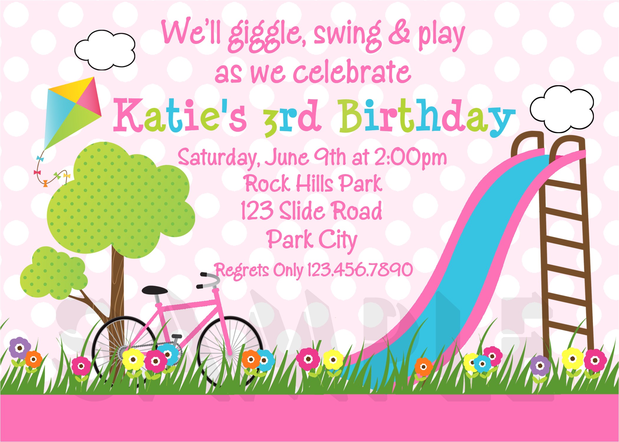 Birthday Party Invitation Wording for 3 Year Old 3 Year Old Birthday Party Invitation Wording