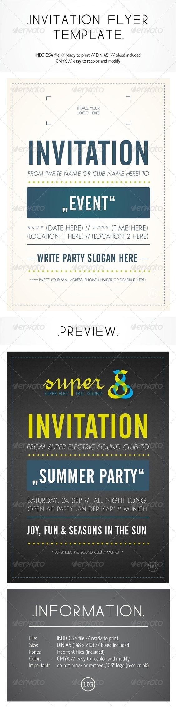 Blackout Party Invitations Templates Pinterest • the World’s Catalog Of Ideas