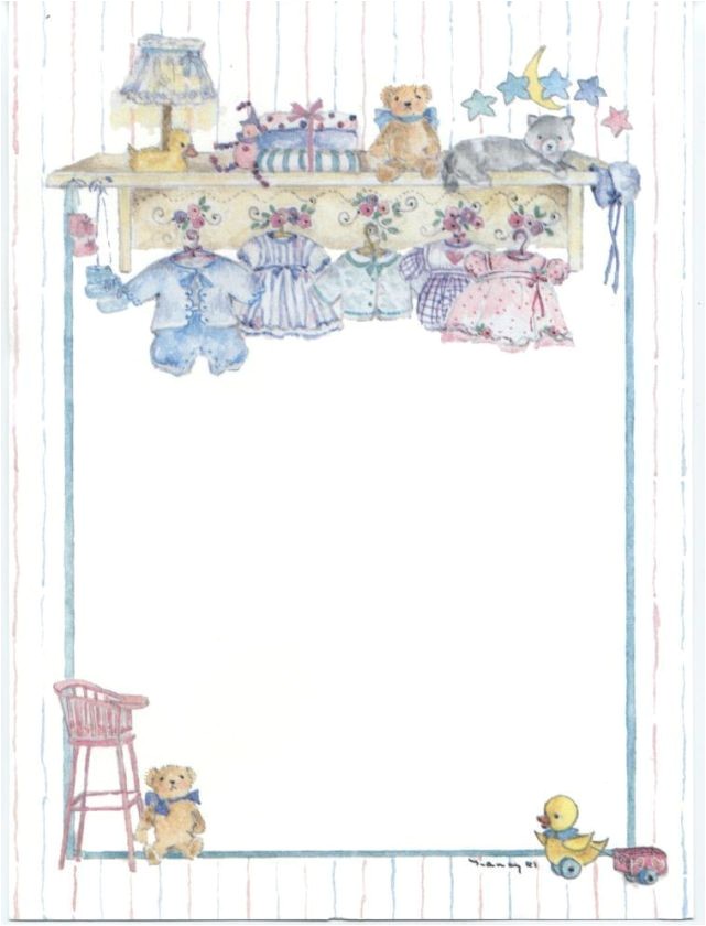 Blank Baby Boy Shower Invites 50 Twin Boy and Girl Blank Baby Shower Invitations On