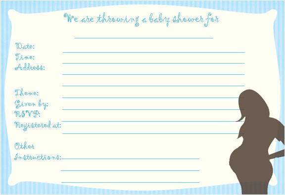 Blank Baby Boy Shower Invites Blank Baby Shower Invitations 38