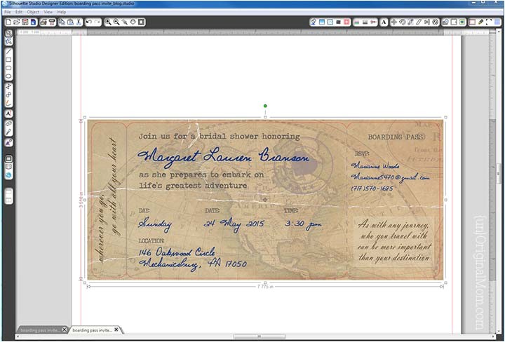 Boarding Pass Bridal Shower Invitations Diy Boarding Pass Bridal Shower Invitations Unoriginal Mom