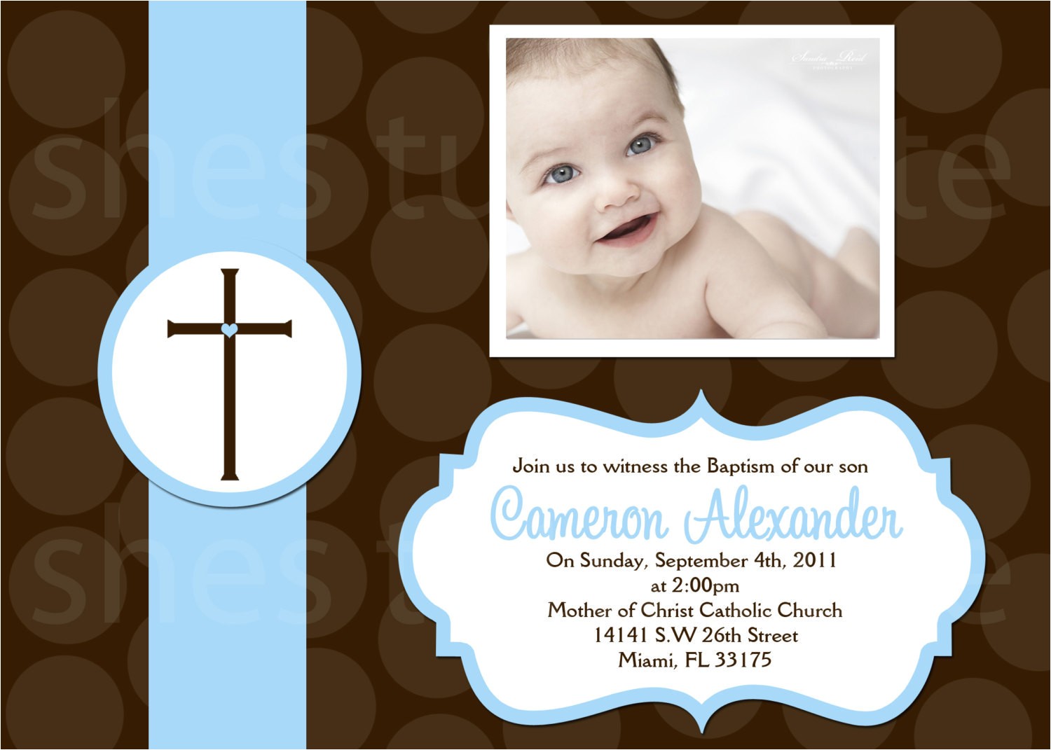 Boy Baptism Invitation Templates Boy S Baptism Invitations Digital File by Shestutucutebtq