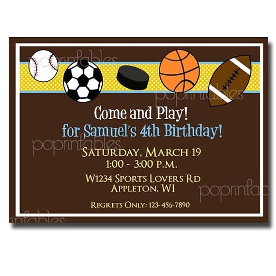 Boys Sports Birthday Invitations Etsy Your Place to and Sell All Things Handmade Boys Sports Birthday Invitations Etsy Your Place to and Sell All Things Handmade