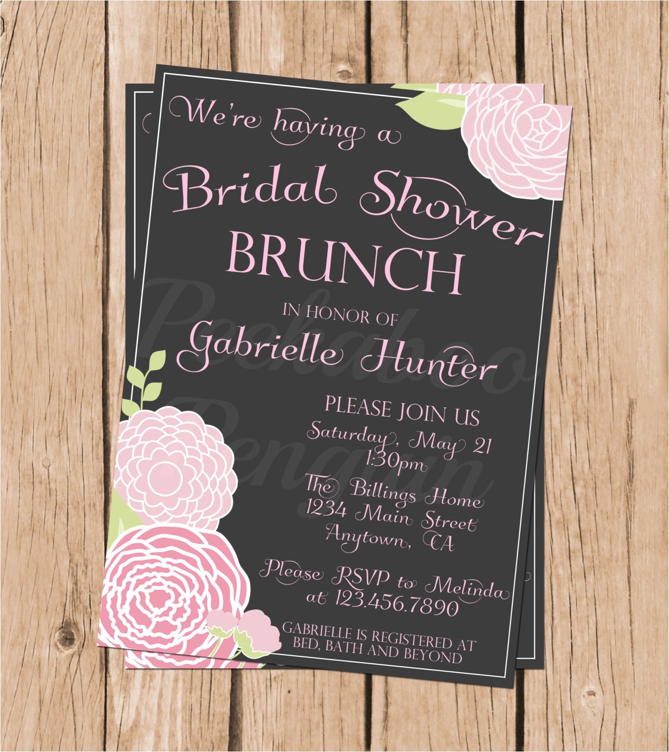 Bridal Shower Brunch Invites Brunch Bridal Shower Invitations – Gangcraft