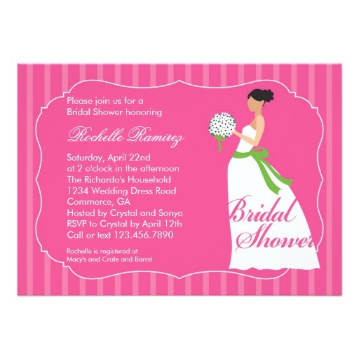 Bridal Shower E Invites Wedding Dress Bridal Shower Invitation Zazzle