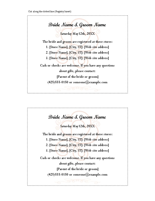 Bridal Shower Invitation Inserts Download Free Printable Invitations Of Engagement Bridal