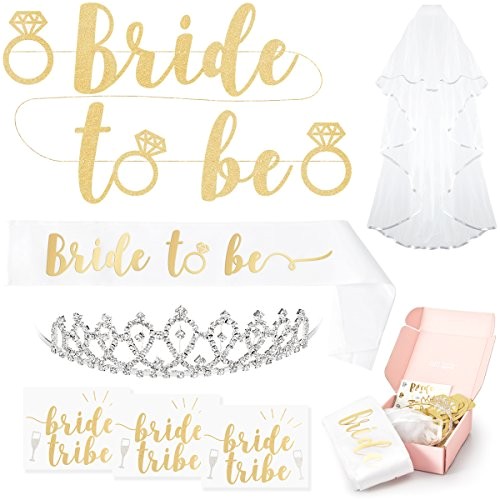 Bridal Shower Invitation Kits Bachelorette Party Bride to Be Decorations Kit Bridal