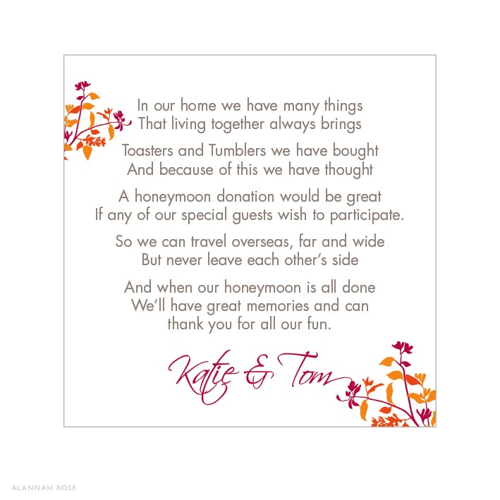 Bridal Shower Invitation Wording Monetary Gifts In Lieu Gifts Wording Wedding Invitations Yourweek