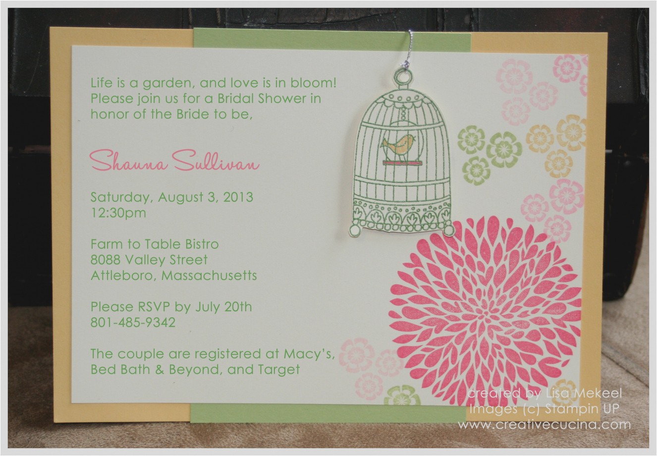 Bridal Shower Invitations Garden Party theme Wonderful Garden Party Bridal Shower Invitations Roses