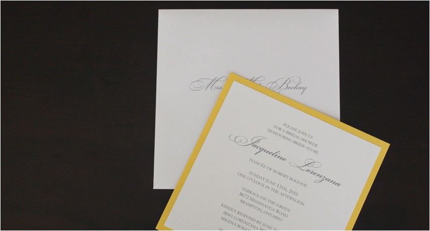 Bridal Shower Invitations toronto Bridal Shower Invitations Bridal Shower Invitations In