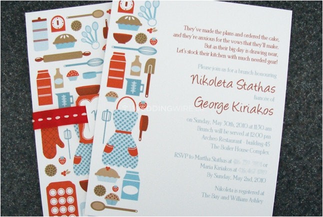 Bridal Shower Invitations toronto Petal and Paper