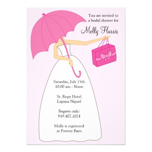 Bridal Shower Invitations with Matching Envelopes Bridal Shower Invitation with Matching Envelopes 5" X 7