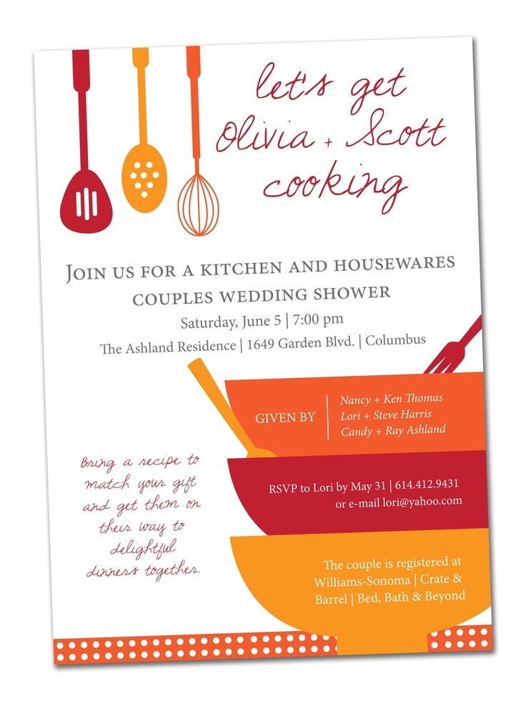 Bridal Shower Invitations with Matching Recipe Cards Bridal Shower Invitations Bridal Shower Invitations and