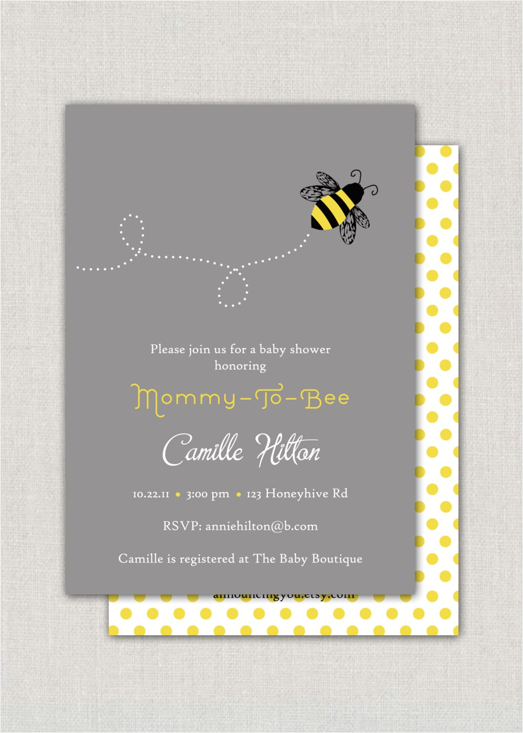 Bumble Bee Baby Shower Invites Bumble Bee Baby Shower Invitation Bumble Bee Baby Shower Invites Bumble Bee Baby Shower Invitation