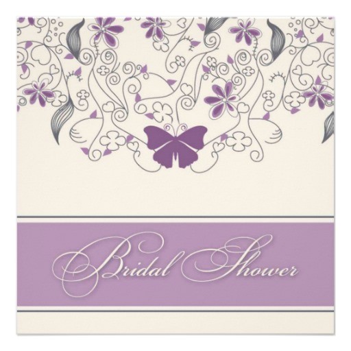 Butterfly Bridal Shower Invitations butterfly Bridal Shower Invitations 5 25" Square
