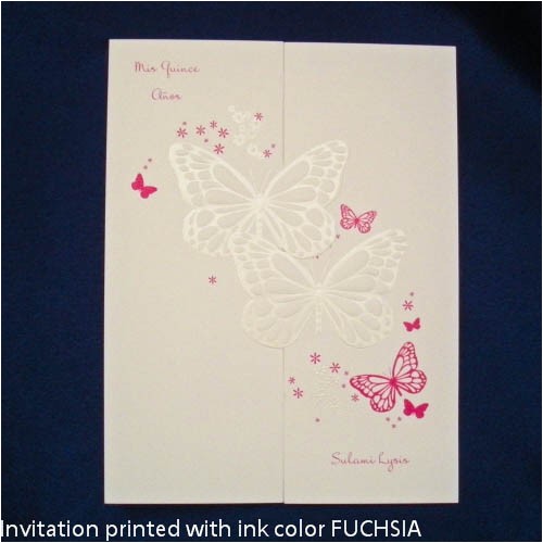 Butterfly Invitations for Quinceaneras Quinceanera butterfly Invitations Www Pixshark Com