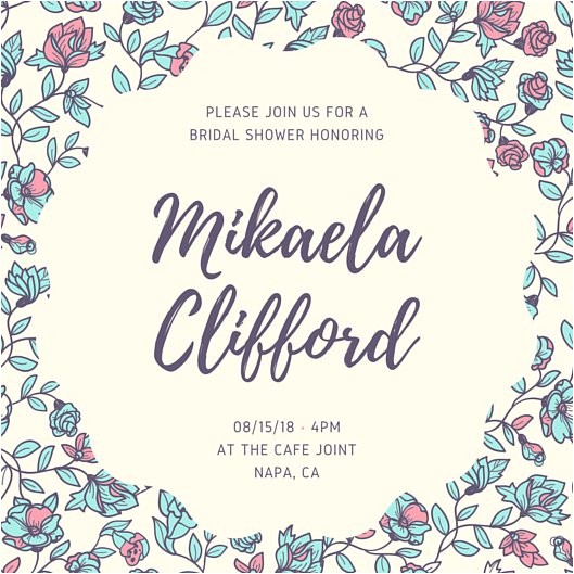 Canva Bridal Shower Invitations Customize 136 Bridal Shower Invitation Templates Online
