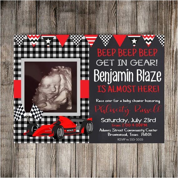Car themed Baby Shower Invitations Best 25 Car Baby Showers Ideas On Pinterest