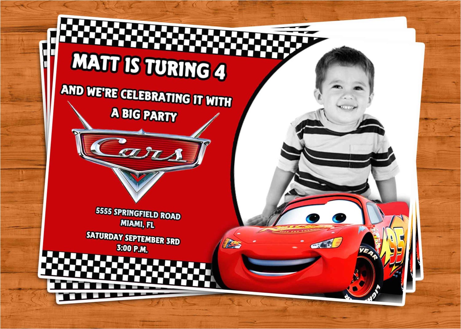 Car themed Birthday Invitation Card Cars Birthday Invitation U Print by Ptycards On Etsy Car themed Birthday Invitation Card Cars Birthday Invitation U Print by Ptycards On Etsy