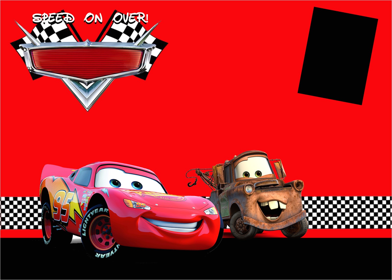 Cars Birthday Party Invitations Templates I Do A Dime Cars Party