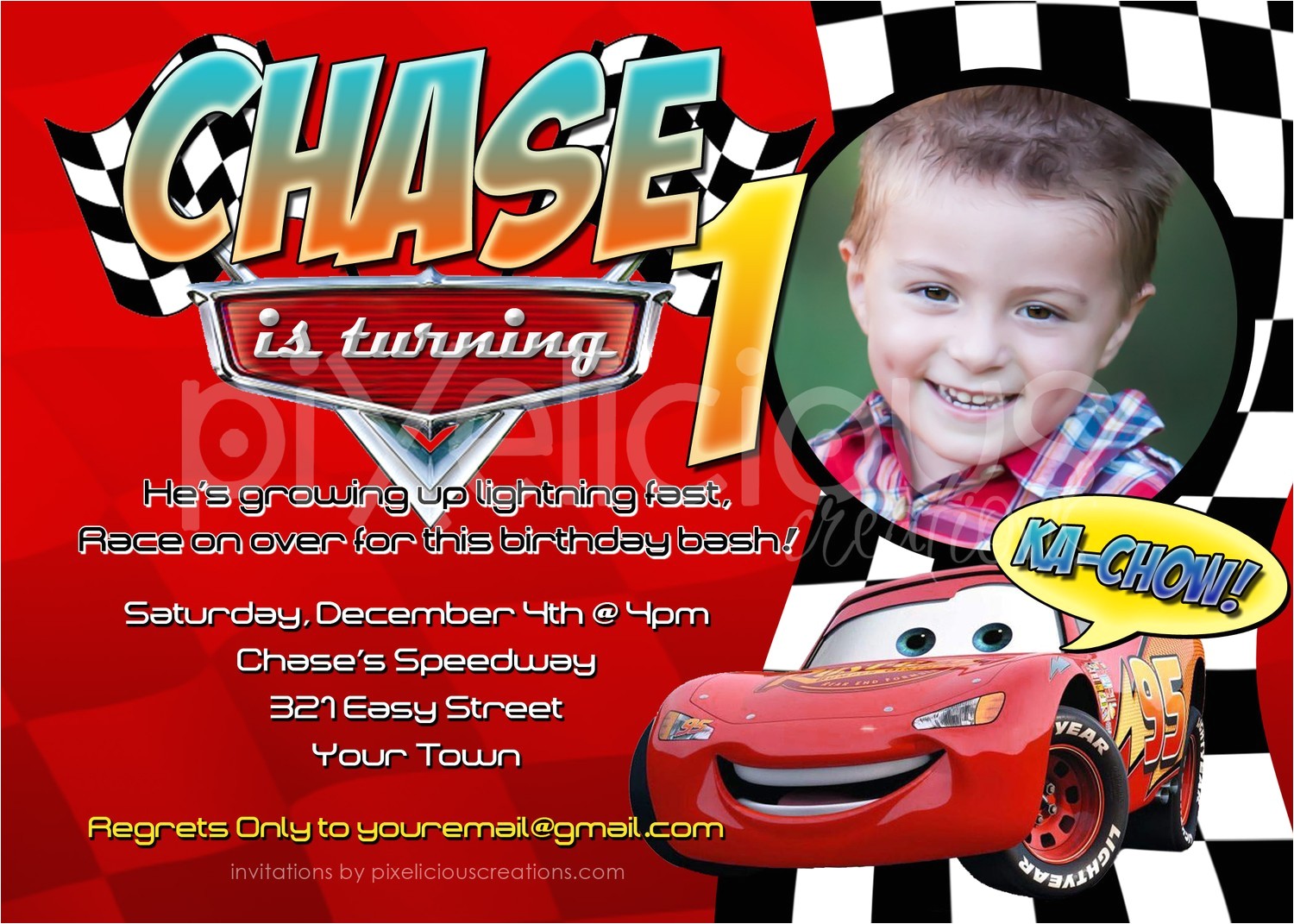 Cars themed Birthday Invitation Card Cars Birthday Invitations Free Ideas Invitations Templates