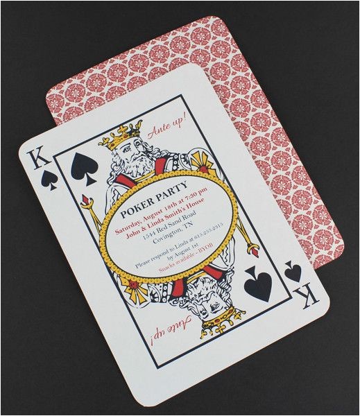 Casino Party Invitations Templates Free Diy Poker Night Invitation Template From Downloadandprint