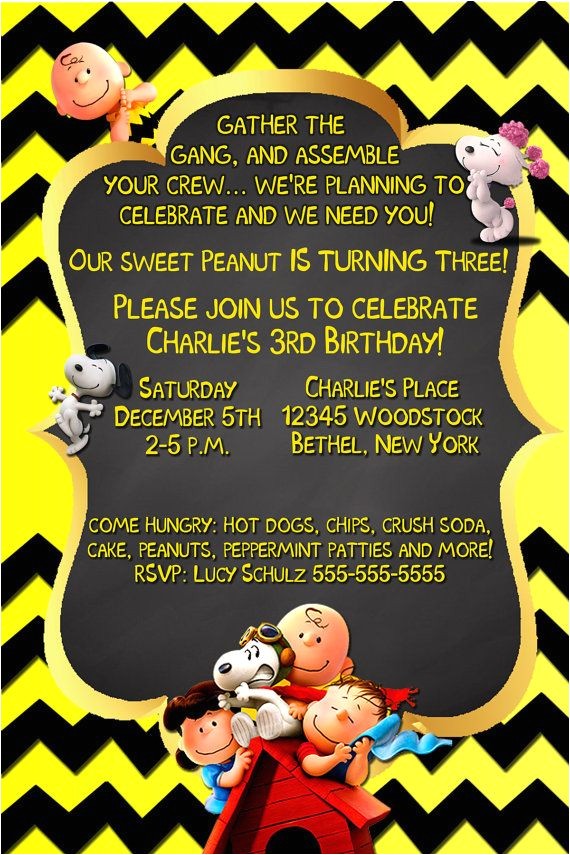 Charlie Brown Birthday Party Invitations 25 Best Ideas About Linus Peanuts On Pinterest