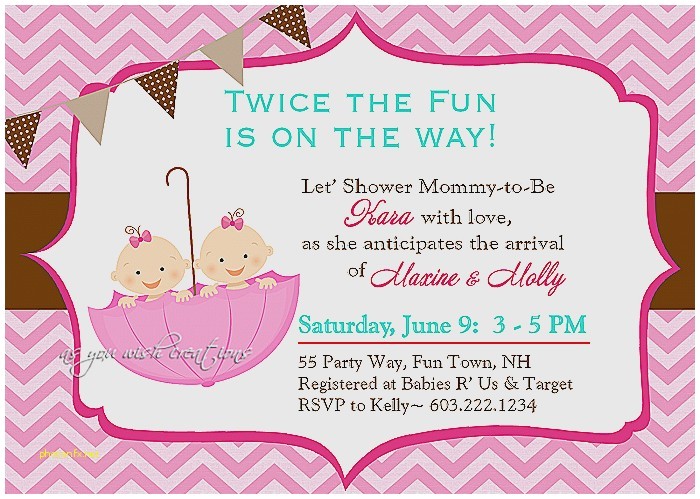 Cheap Baby Shower Invitations for Twins Baby Shower Invitation Inspirational Cheap Baby Shower