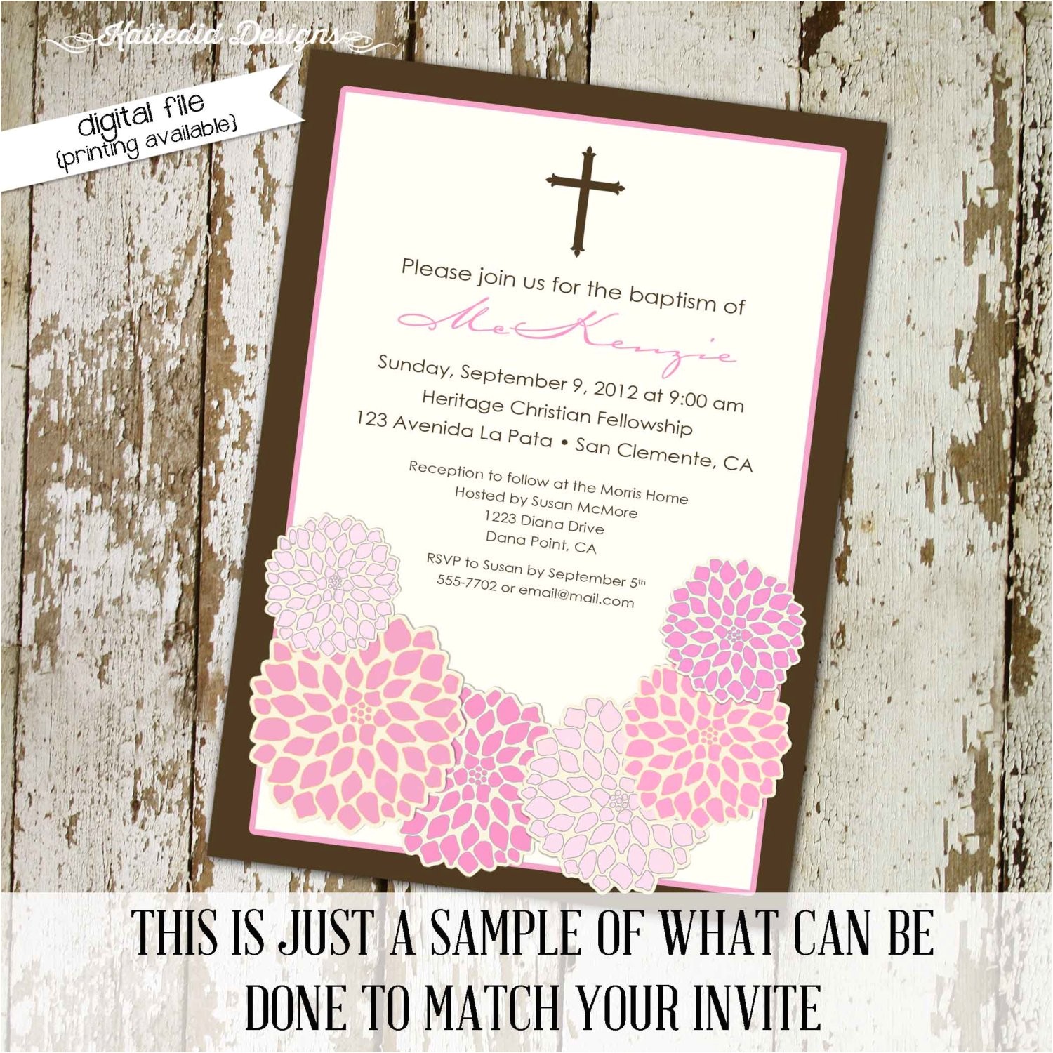 Cheap Baptism Invites Baptism Invitations Cheap Baptism Invitations