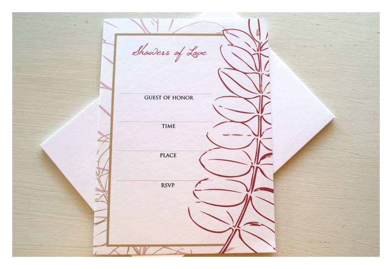 Cheap Fill In the Blank Bridal Shower Invitations Fill In the Blank Bridal Shower Invitation Sparetire Design