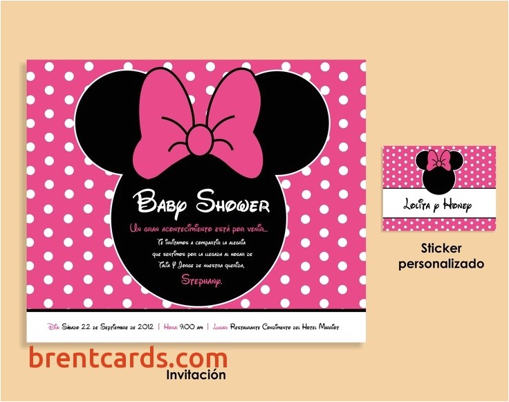 Cheap Minnie Mouse Baby Shower Invitations Cheap Minnie Mouse Baby Shower Invitations 109 Best