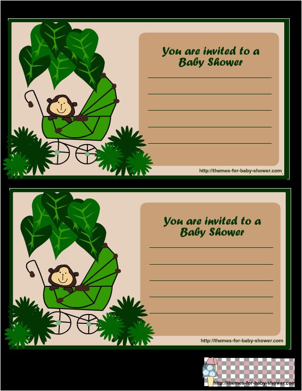 Cheap Monkey Baby Shower Invitations Cheap Monkey Baby Shower Invitations