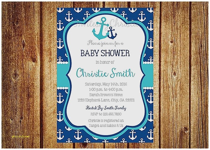 Cheap Nautical Baby Shower Invitations Baby Shower Invitation Unique Cheap Nautical themed Baby