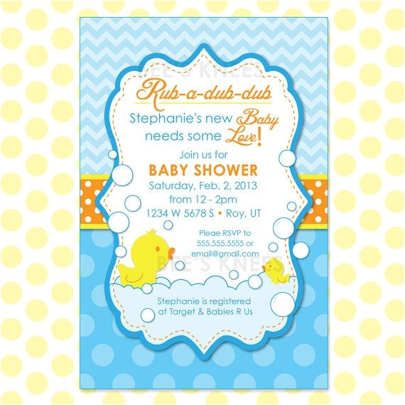 Cheap Rubber Duck Baby Shower Invitations Discount Baby Shower Invitations – Diabetesmangfo