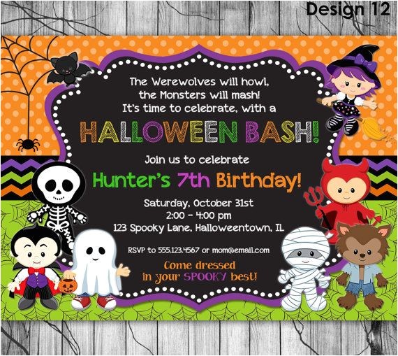 Children S Halloween Party Invitations Best 25 Halloween Birthday Parties Ideas On Pinterest